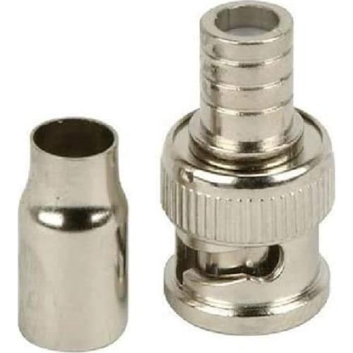 Conectores BNC macho Crimp-On RG59 - Paquete de 100 unidades