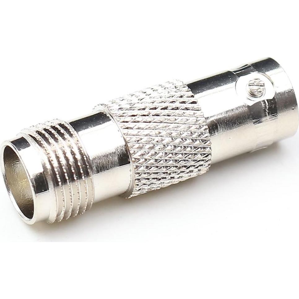 Adaptador Coaxial Hembra TNC a Hembra BNC ANHAN - 2 Piezas