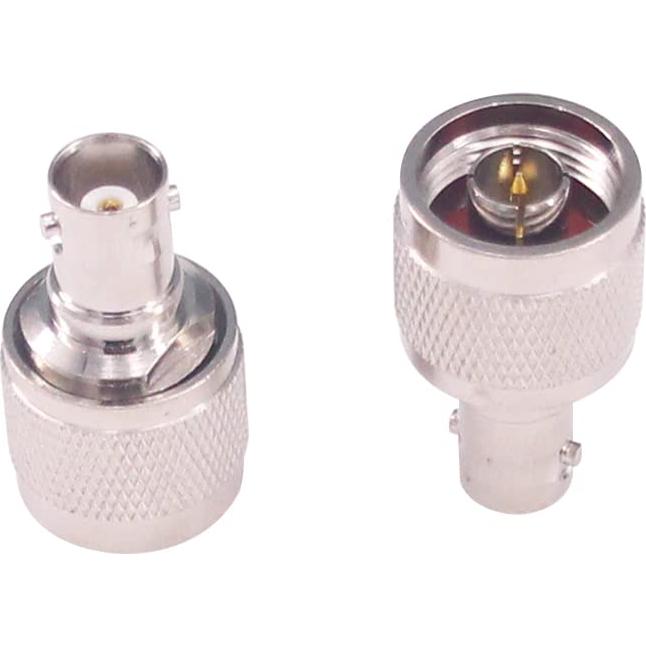 Adaptador Coaxial RF N Macho a BNC Hembra 2 Pcs - RFaha