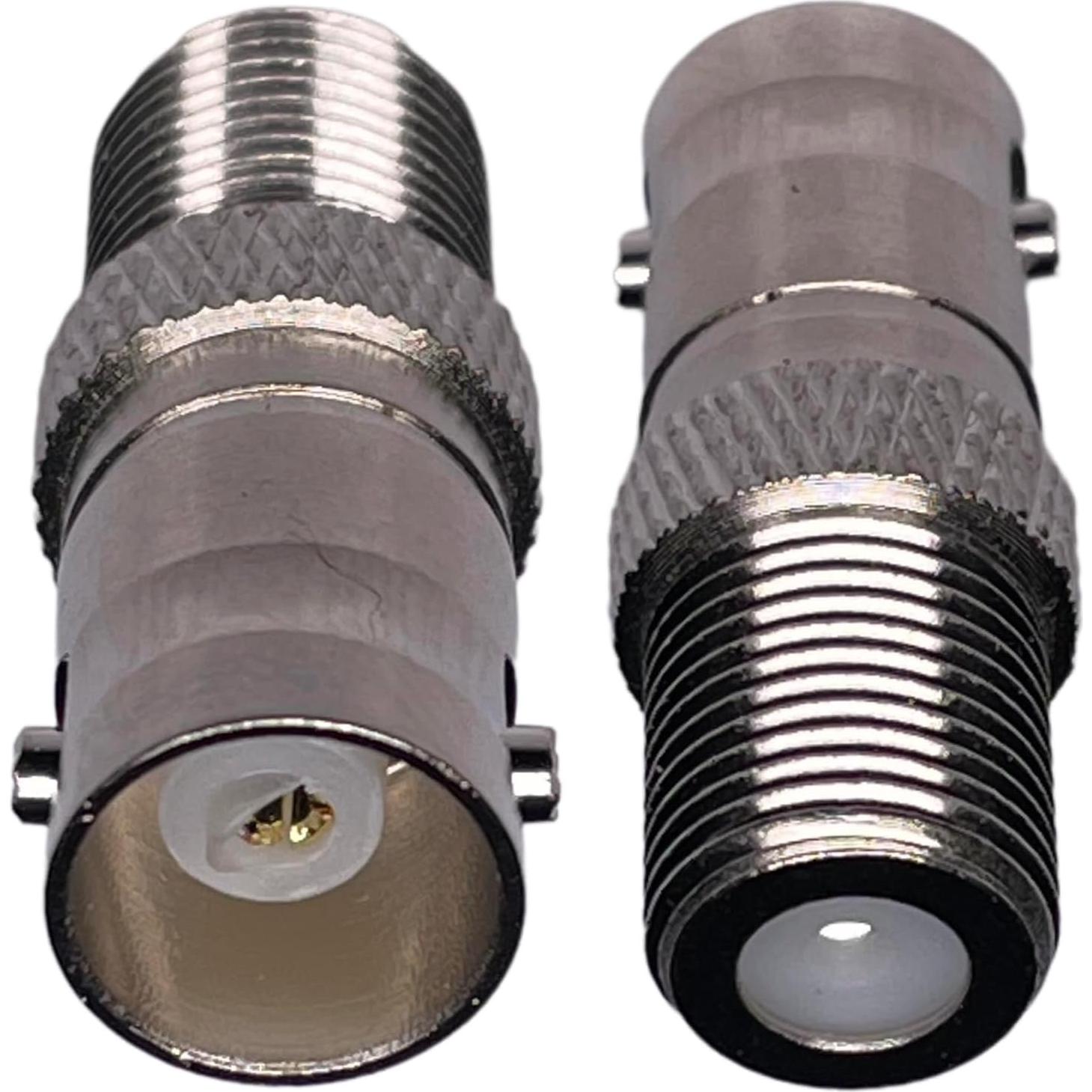 Adaptador BNC hembra a F tipo CESS - 4 unidades