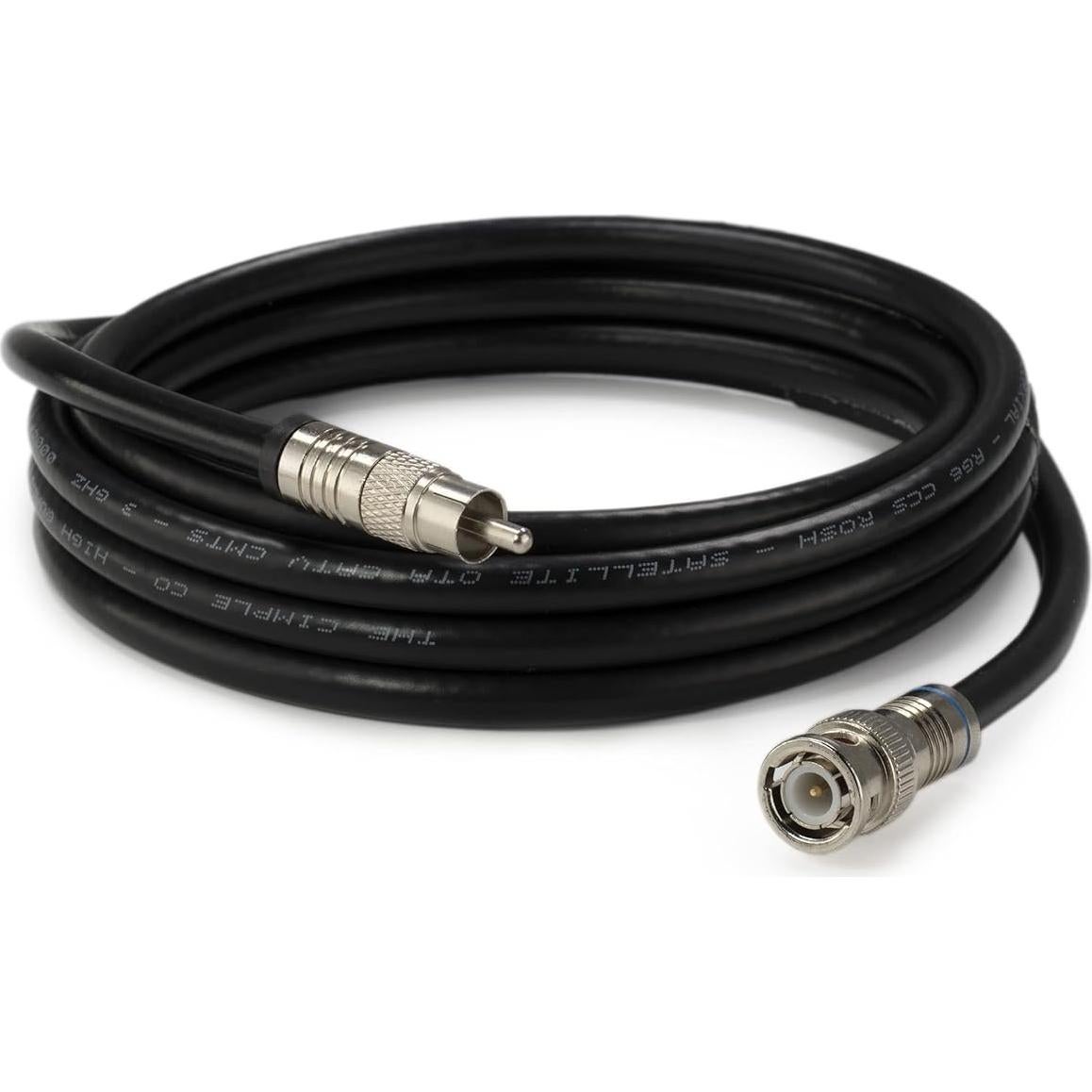 Cable BNC a RCA 2.7m THE CIMPLE CO - Coaxial 75 Ohm