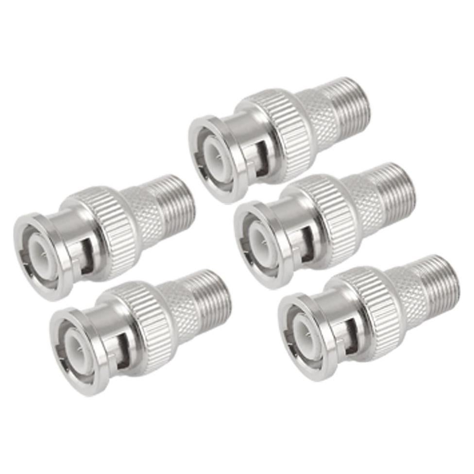 Conector BNC Macho a F Hembra uxcell - 5 Pcs RG6 RG59