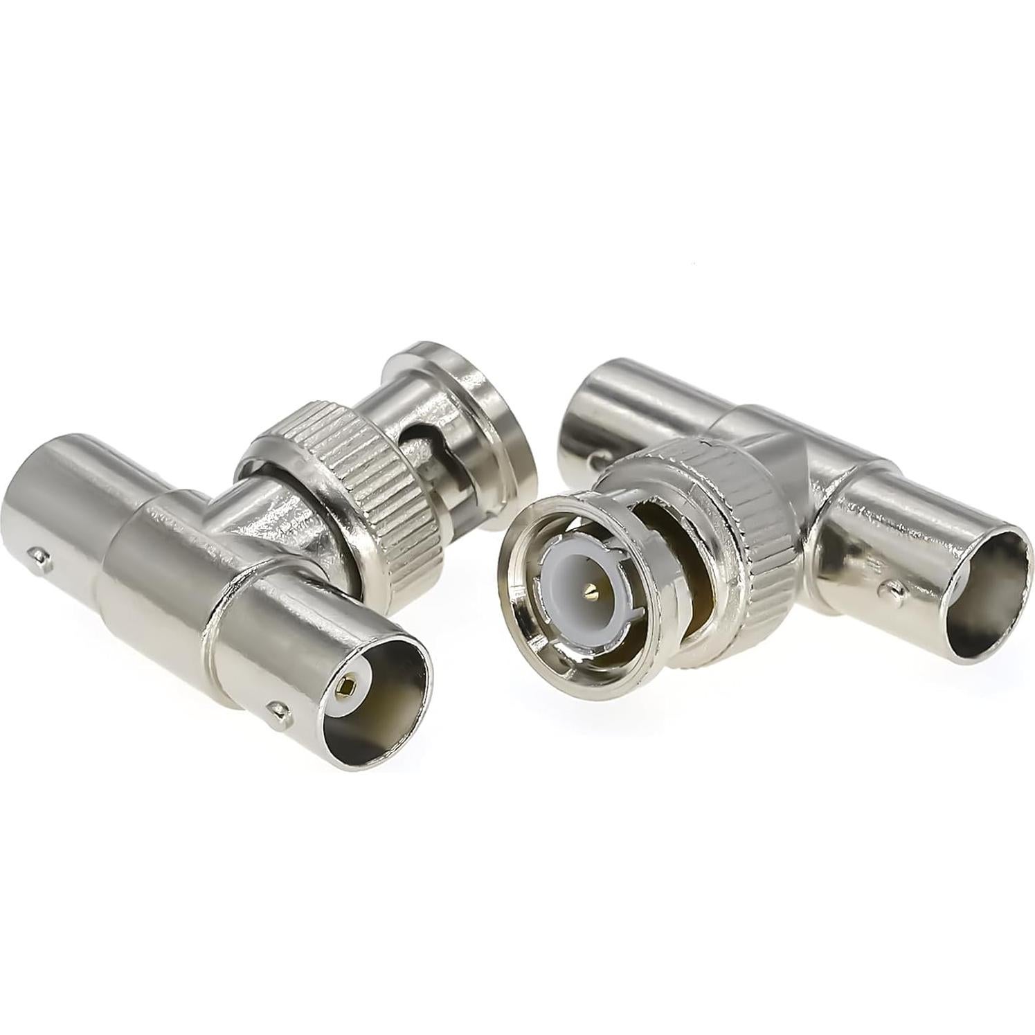 Conector BNC en Tee 2PCS Ahoaepy para CCTV y Radios
