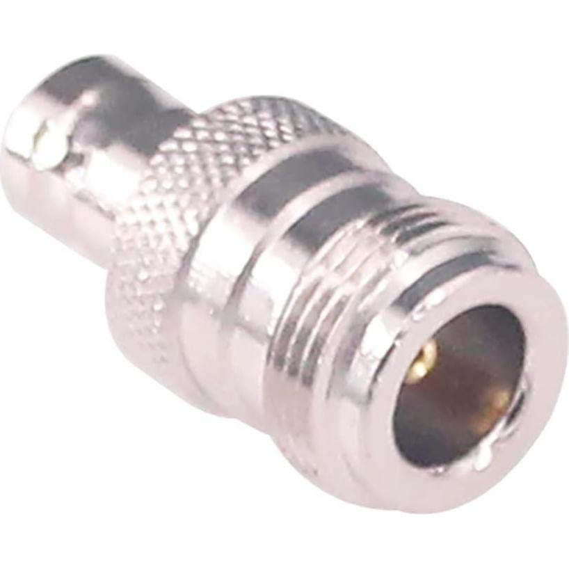 Adaptador Coaxial RF Hembra N a Hembra BNC 2 Pcs RFaha