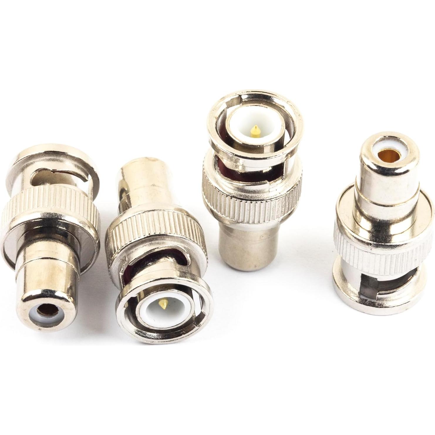 Adaptador BNC Macho a RCA Hembra 15 Piezas Naughtystarts