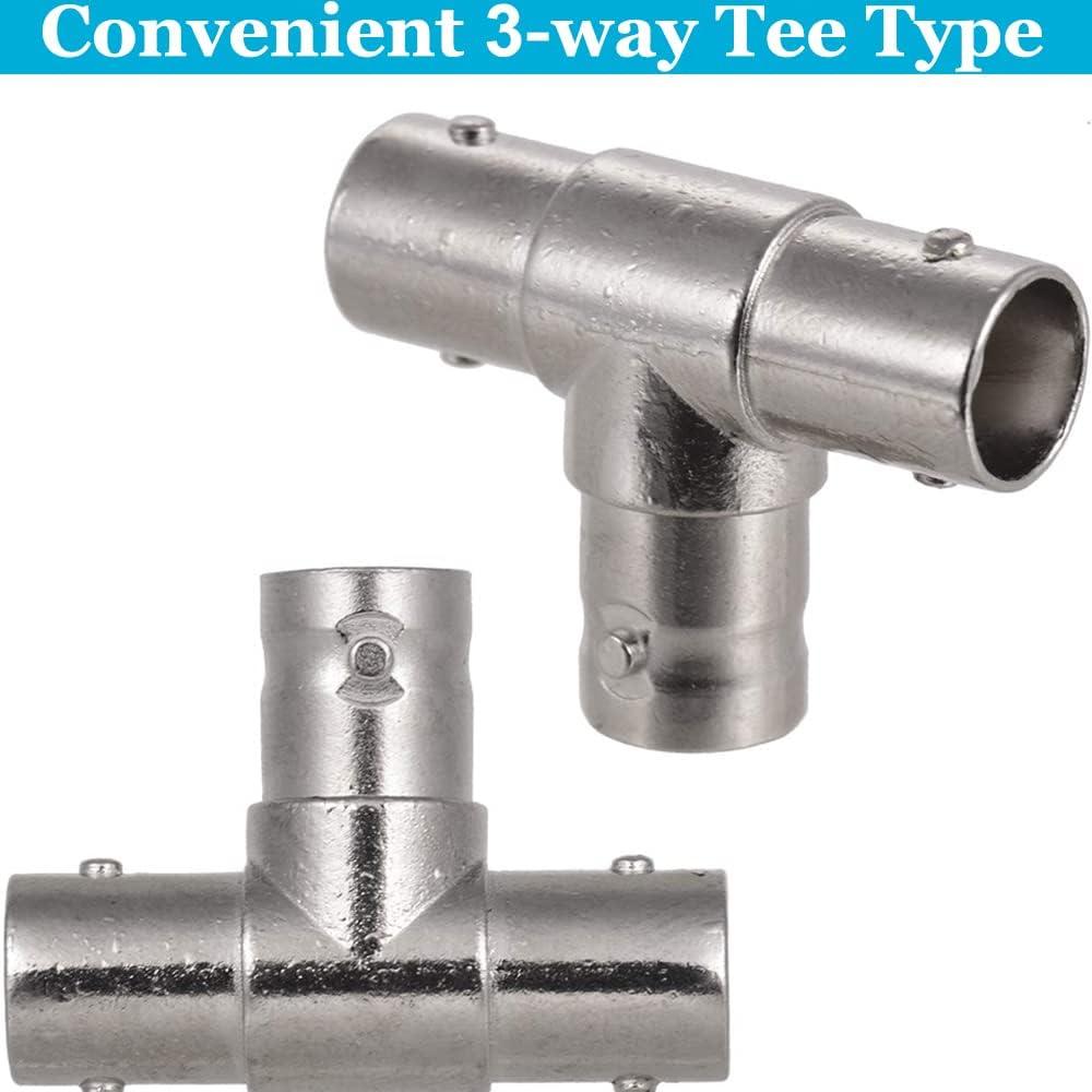 Divisor BNC Femenino a Doble Femenino Warmstor - 6 Paquetes