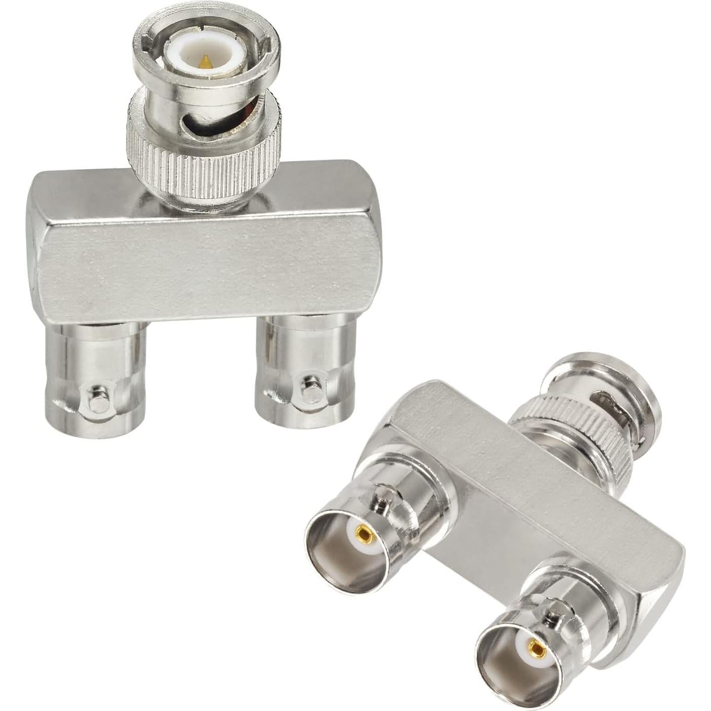 Adaptador Divisor BNC Eightwood 5 Piezas Macho a Doble Hembra