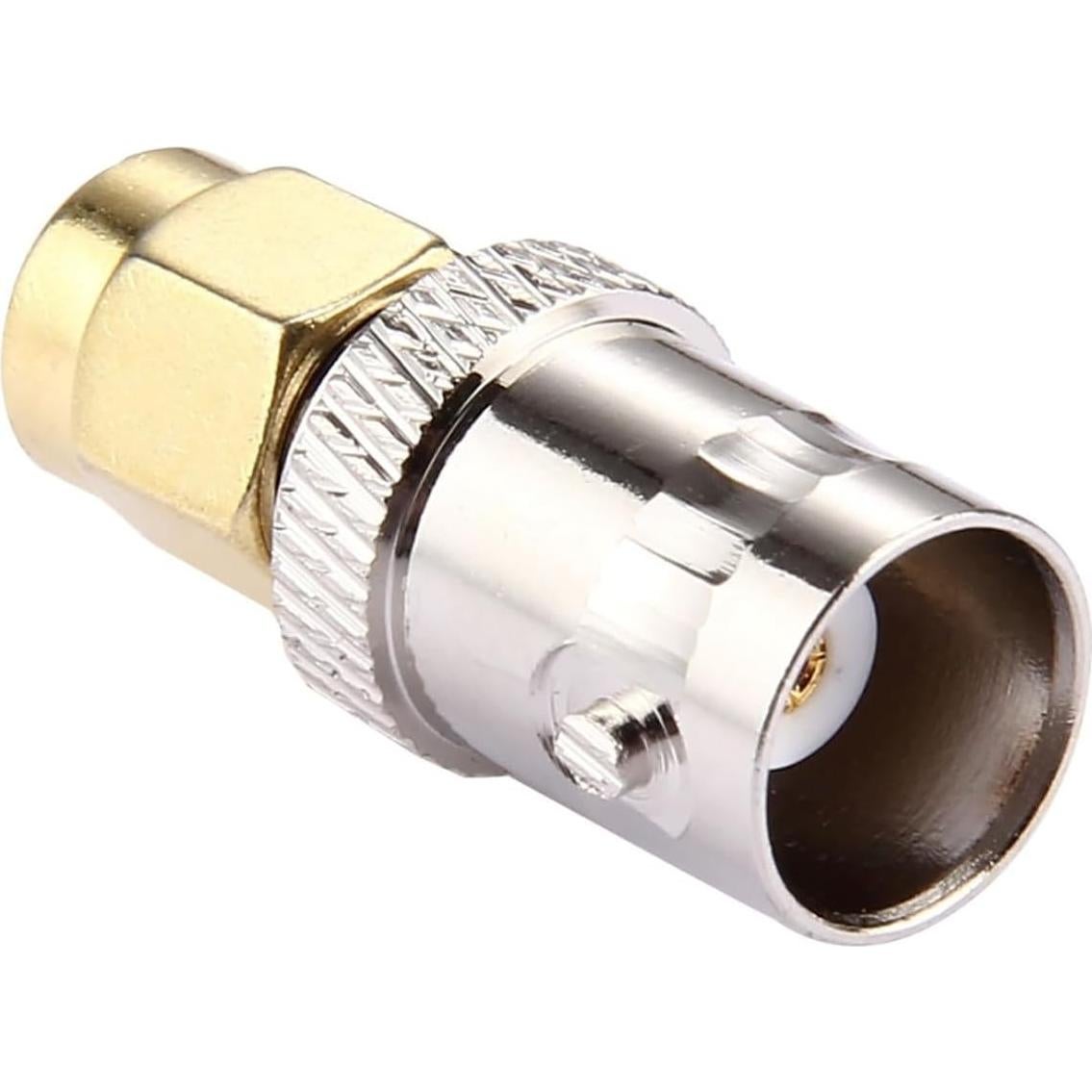 Adaptador Coaxial RF DHT Electronics SMA Macho a BNC Hembra - 2 Pcs