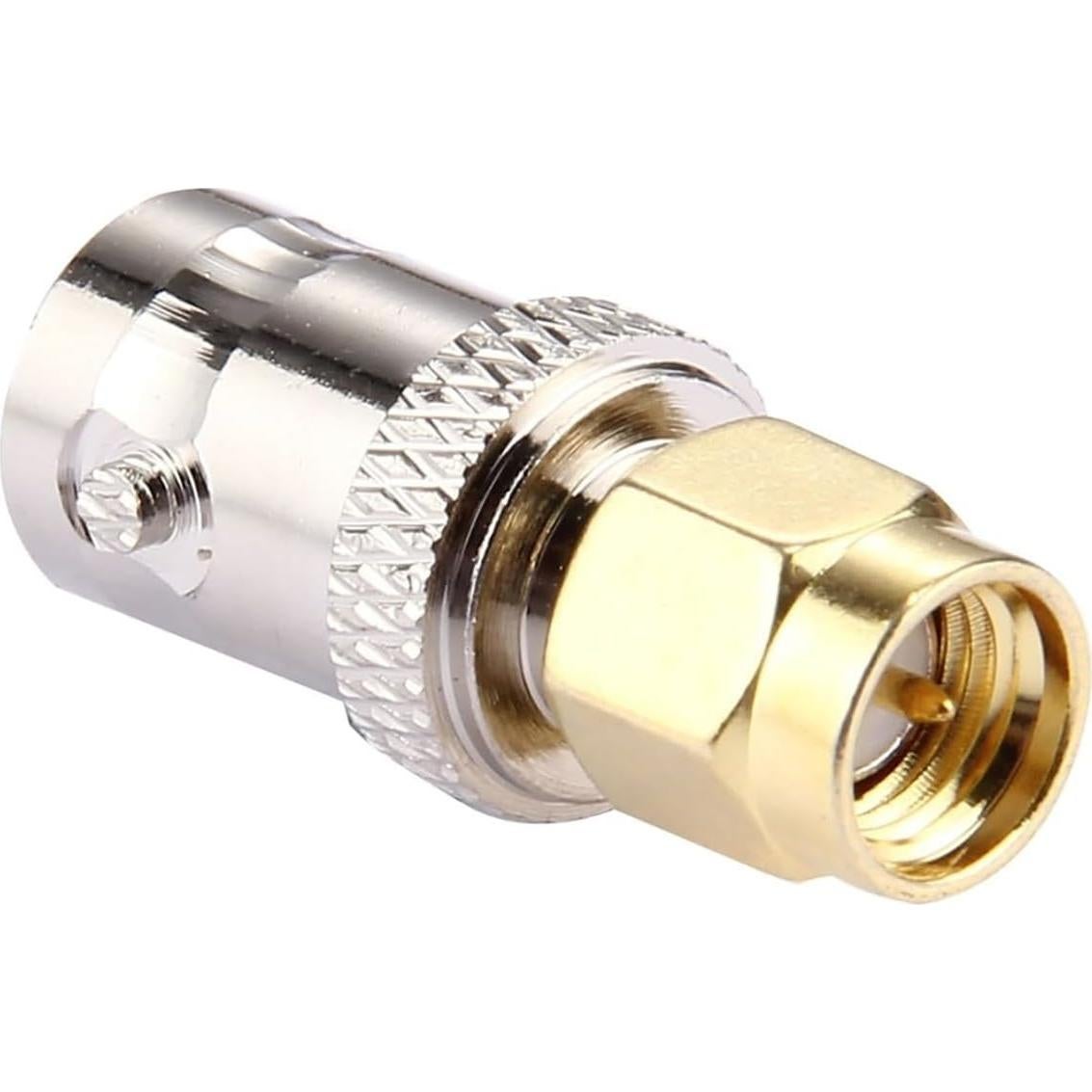 Adaptador Coaxial RF DHT Electronics SMA Macho a BNC Hembra - 2 Pcs