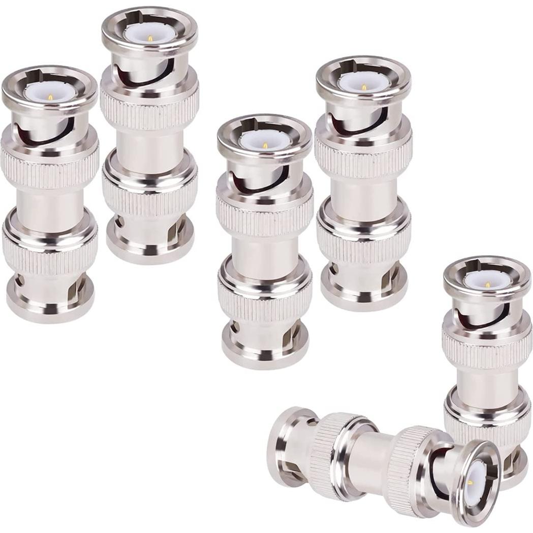Adaptador Coaxial BNC Macho a Macho BEELION 15 Unidades