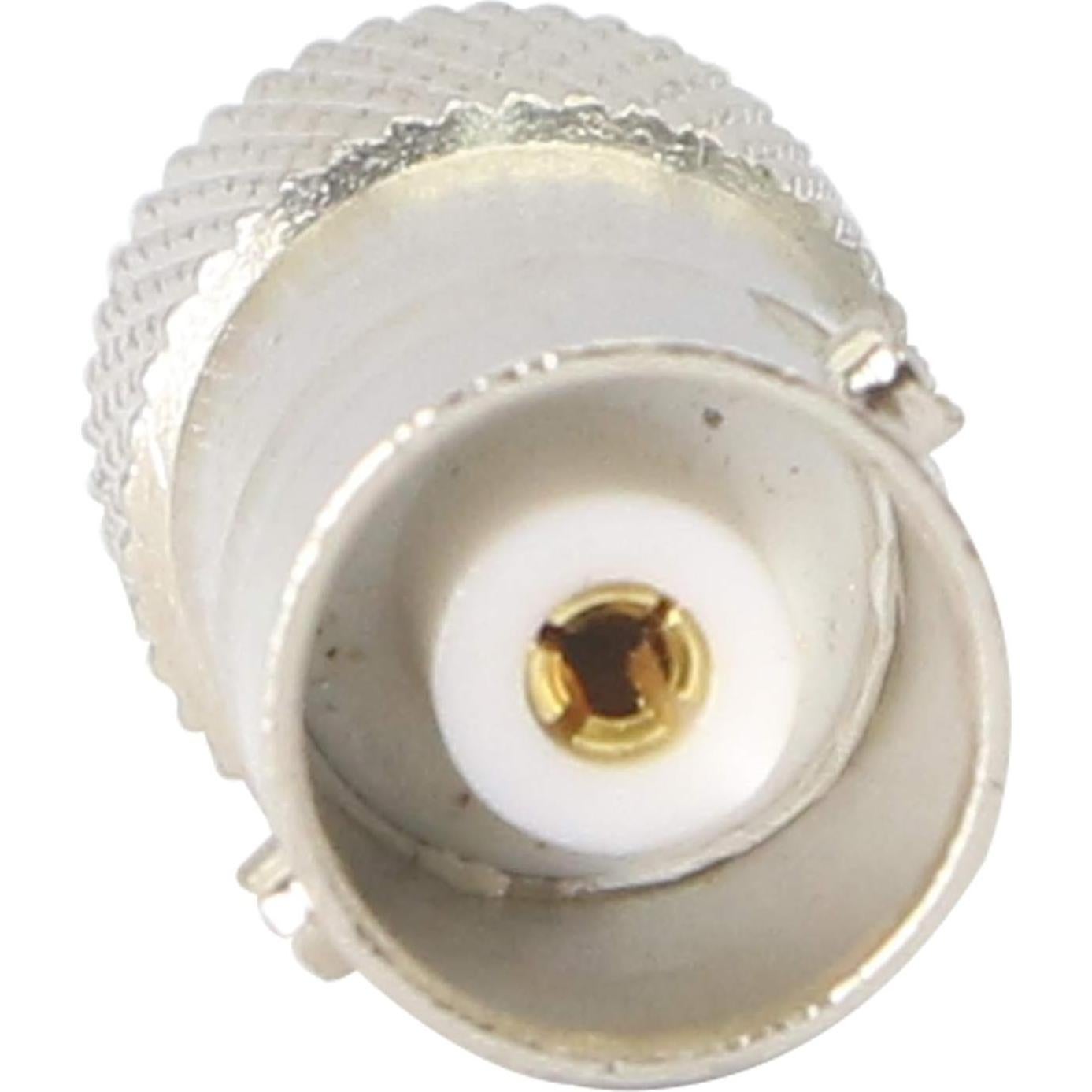 Adaptador BNC a 3.5mm Mono XMSJSIY - 4 Pack Niquelado