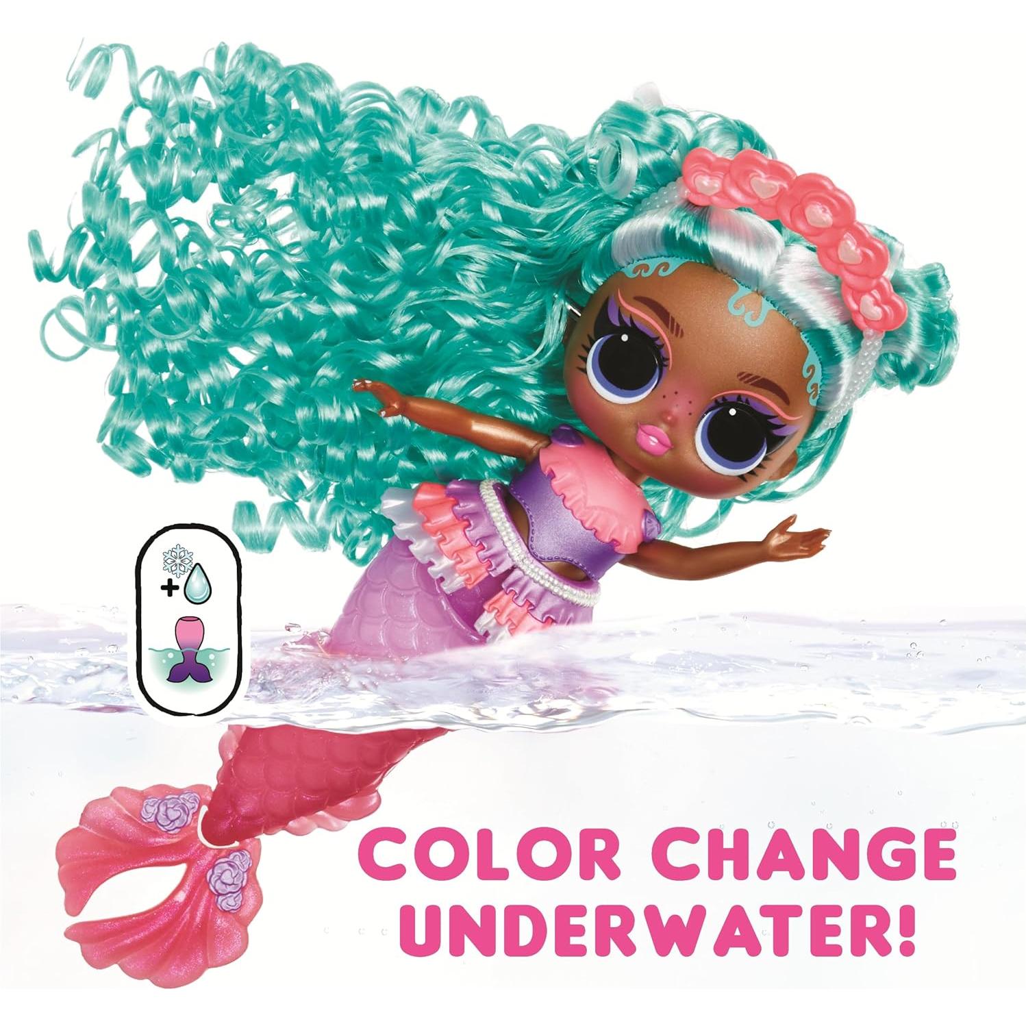 Muñeca L.O.L. Surprise Tweens Sirena Serena Finn - Cola que Cambia de Color y Accesorios