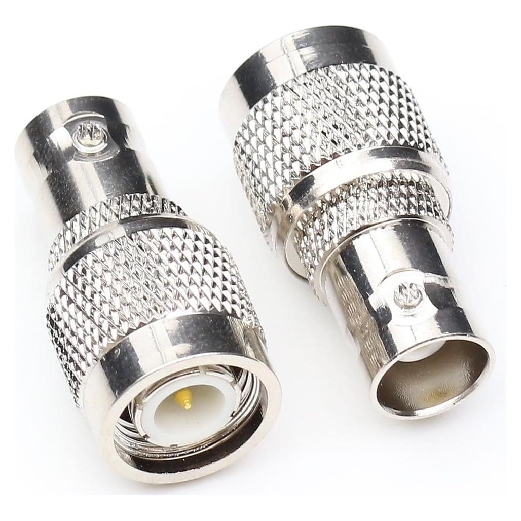 Adaptador Coaxial ANHAN TNC Macho a BNC Hembra 2 Piezas