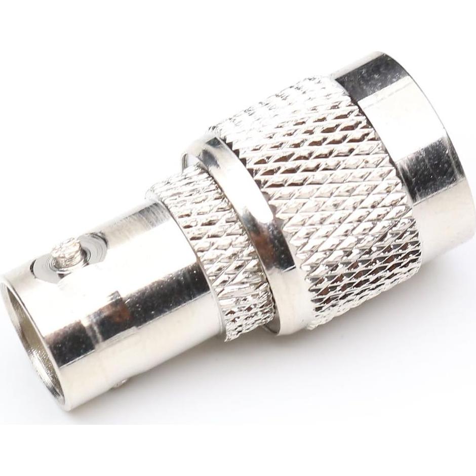 Adaptador Coaxial ANHAN TNC Macho a BNC Hembra 2 Piezas