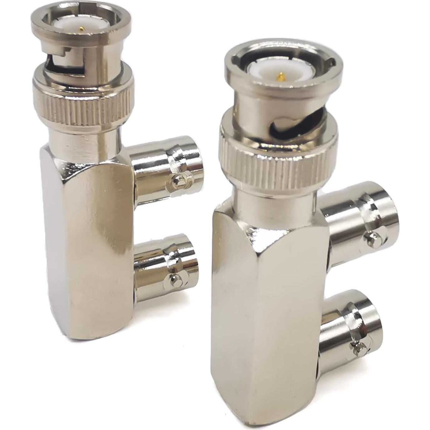 Adaptador Divisor BNC Macho a Doble Hembra Ahoaepy 2 Piezas