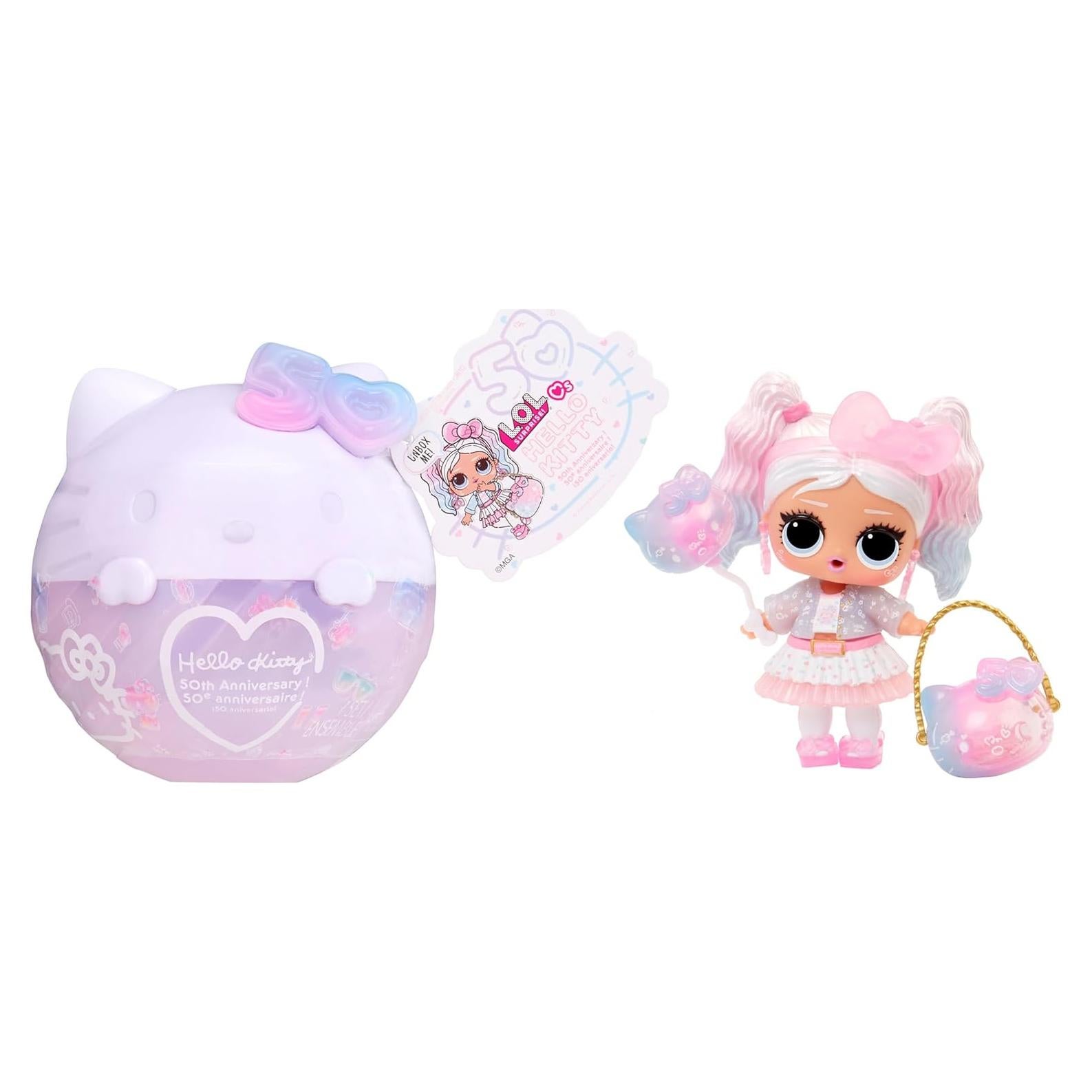Muñeca L.O.L. Surprise Hello Kitty Miss Pearly 50 Aniversario