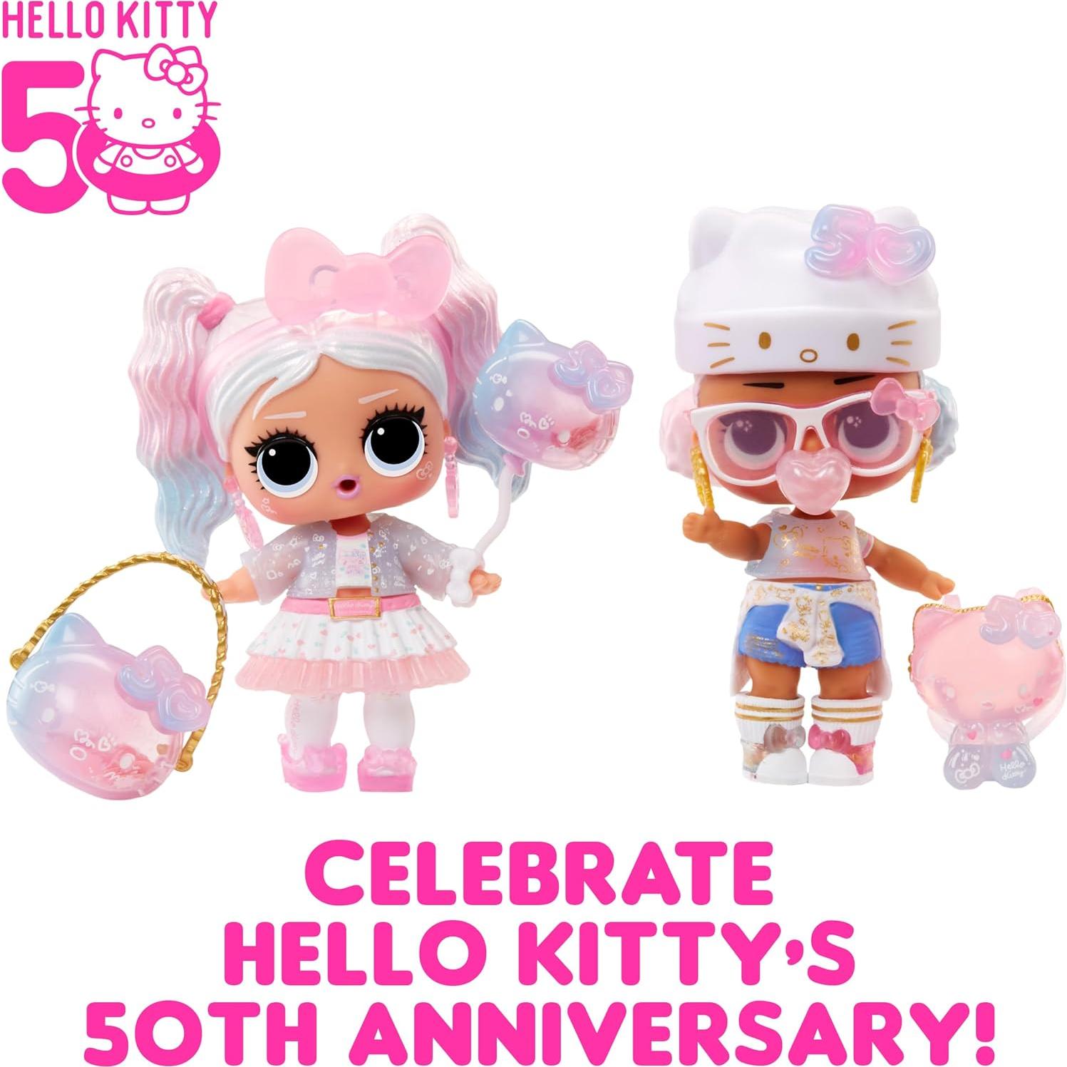 Muñeca L.O.L. Surprise Hello Kitty Miss Pearly 50 Aniversario