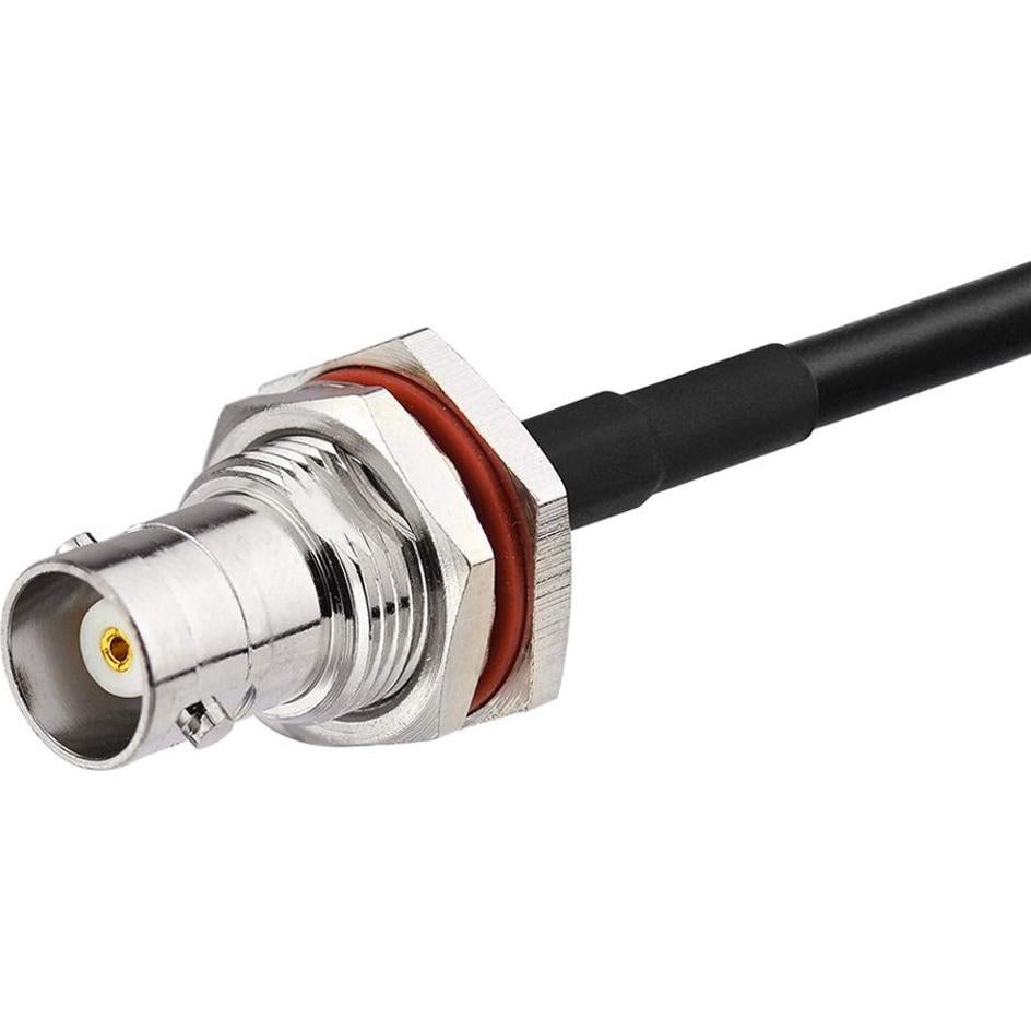 Adaptador BNC hembra a macho Eightwood 50cm RG58 50Ohm