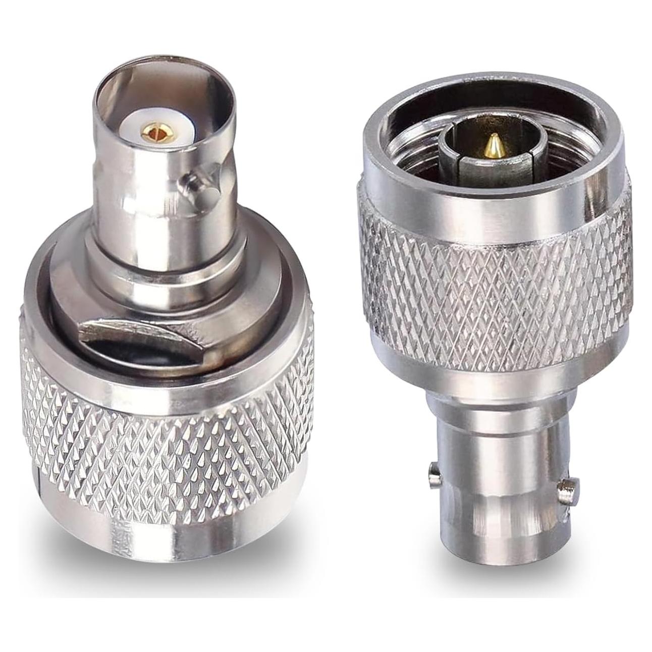 Adaptador Coaxial N Macho a BNC Hembra TUOLNK 2 Piezas