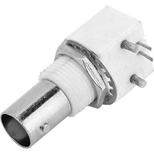 Conector BNC Femenino Garosa 10 Pcs Montaje en PCB Blanco