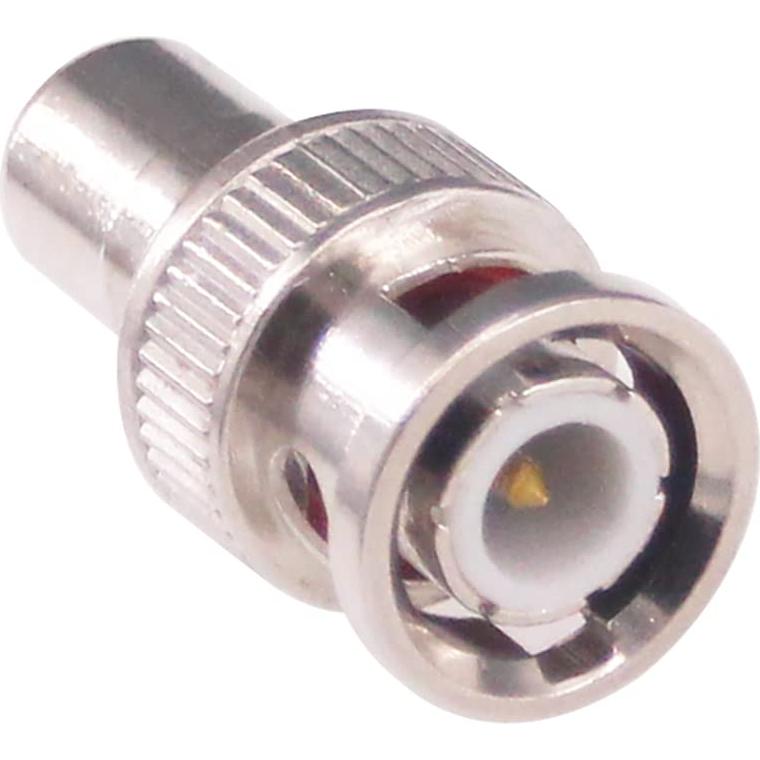 Adaptador BNC Macho a RCA Hembra 10pcs RFaha Conectores