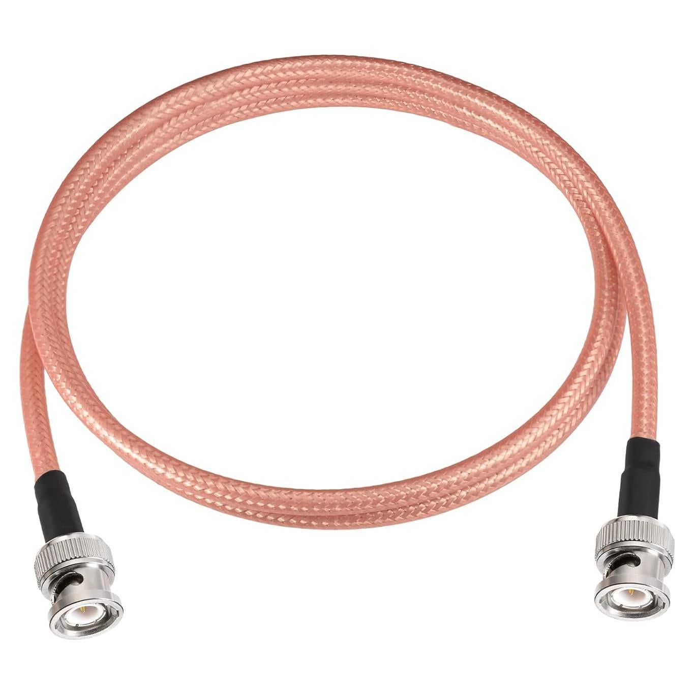 Adaptador BNC Macho a Macho Eightwood RG400 1 Metro Baja Pérdida