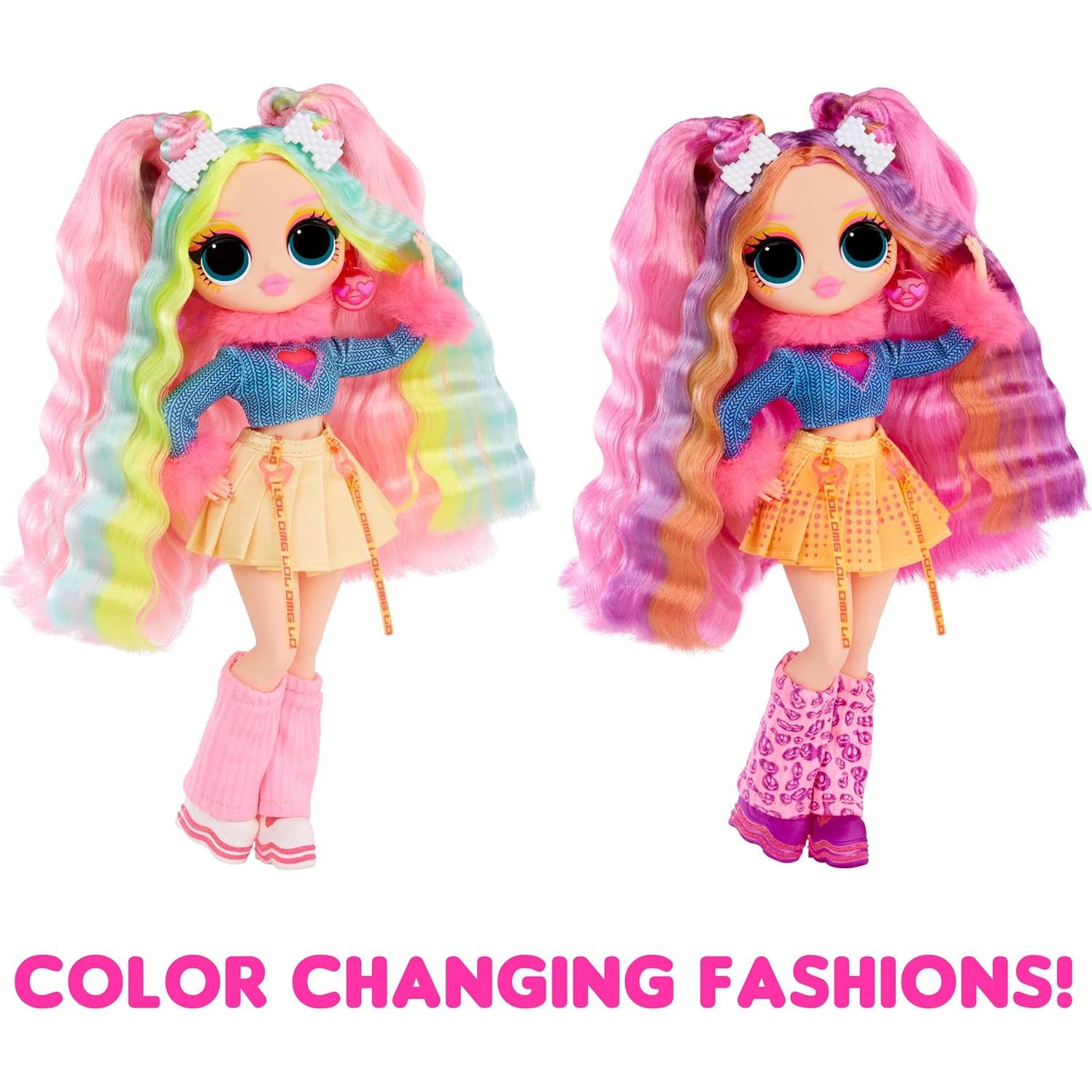 Muñeca L.O.L. Surprise! OMG Bubblegum DJ con Cambio de Color
