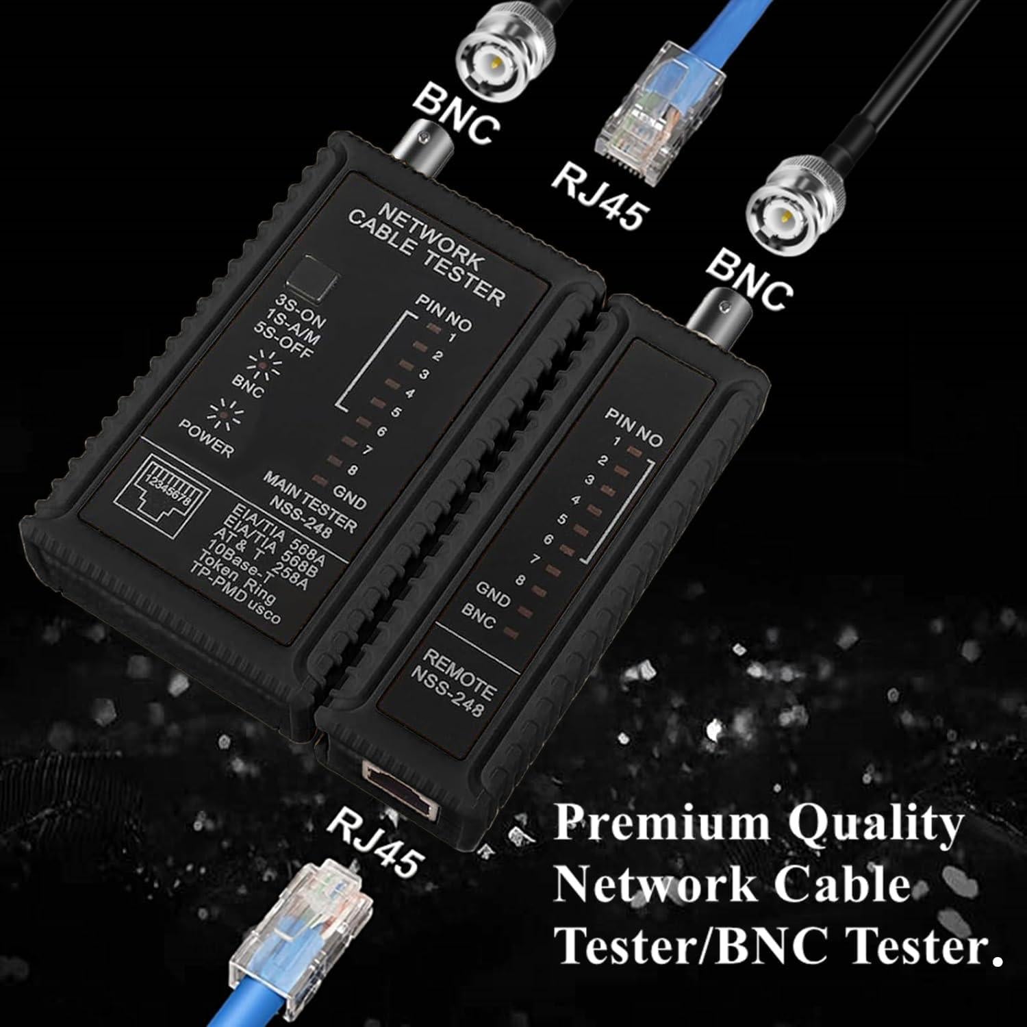 Kit de Herramientas de Crimpado BNC Dasxskj para RG58 RG59