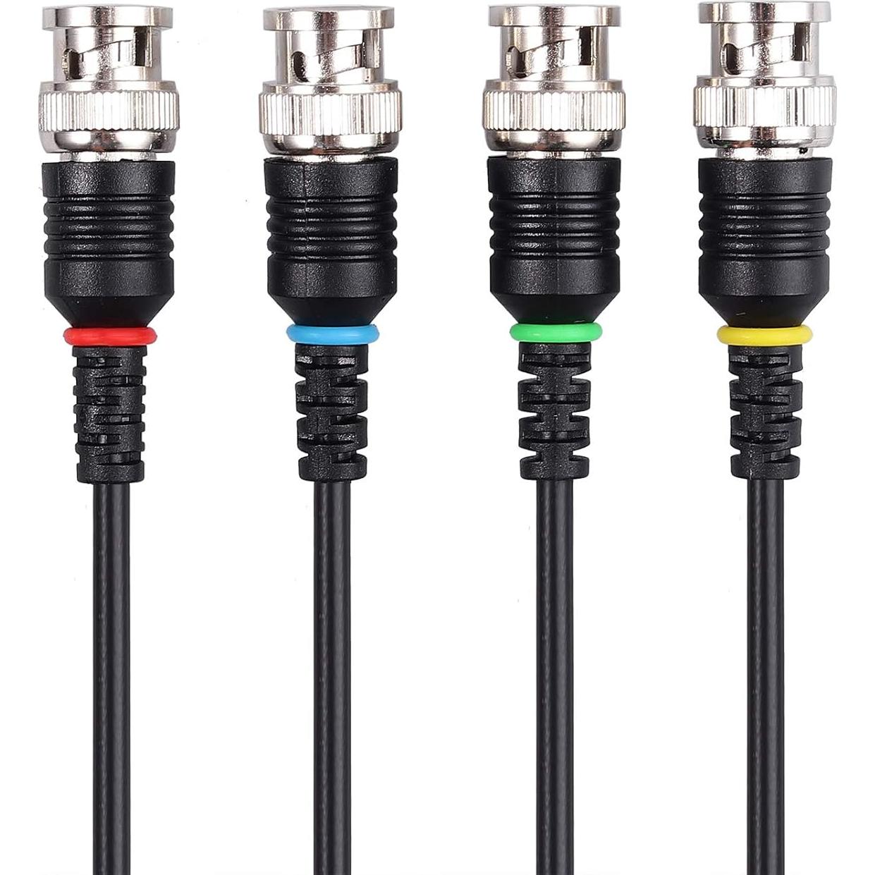 Kit de Cables de Prueba BNC Proster - 90cm Clips Cocodrilo y Gancho