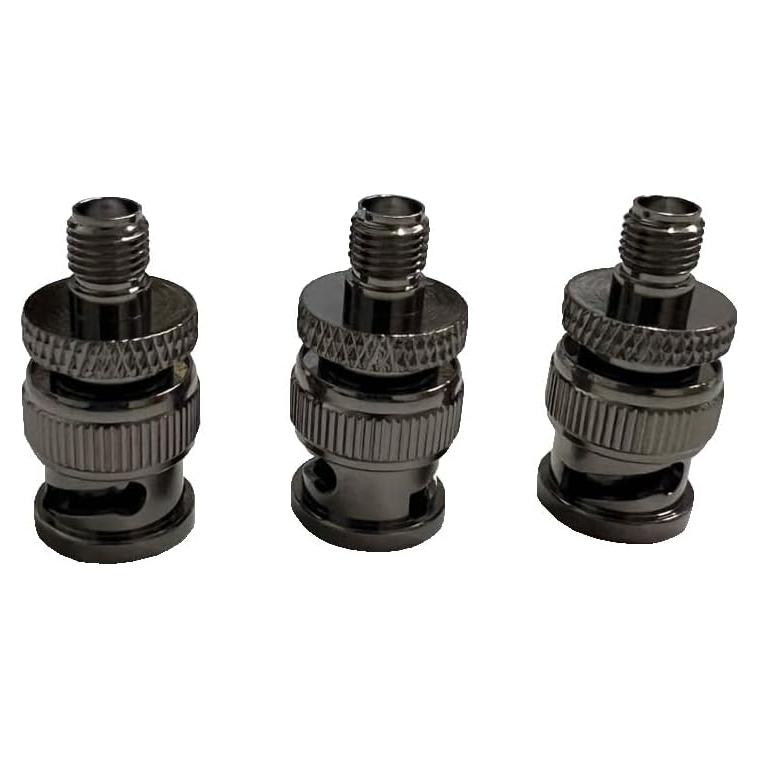 Adaptador Coaxial SMA Femenino a BNC Masculino 3-Pack - Chiko