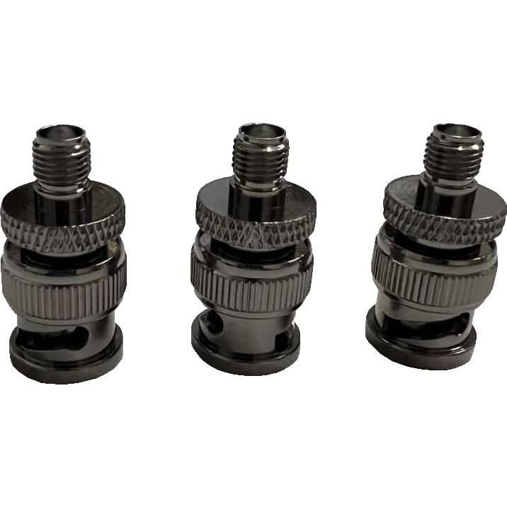 Adaptador Coaxial SMA Femenino a BNC Masculino 3-Pack - Chiko