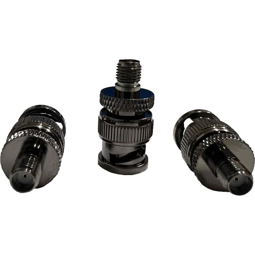 Adaptador Coaxial SMA Femenino a BNC Masculino 3-Pack - Chiko