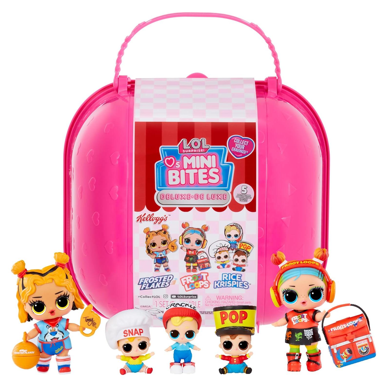 L.O.L. Surprise! Ama Mini Dulces Deluxe Kellogg's - 5 Muñecas