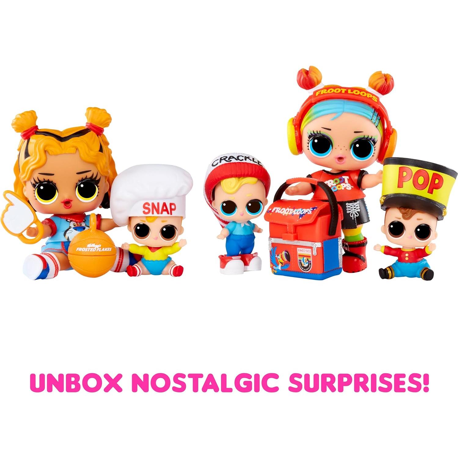 L.O.L. Surprise! Ama Mini Dulces Deluxe Kellogg's - 5 Muñecas