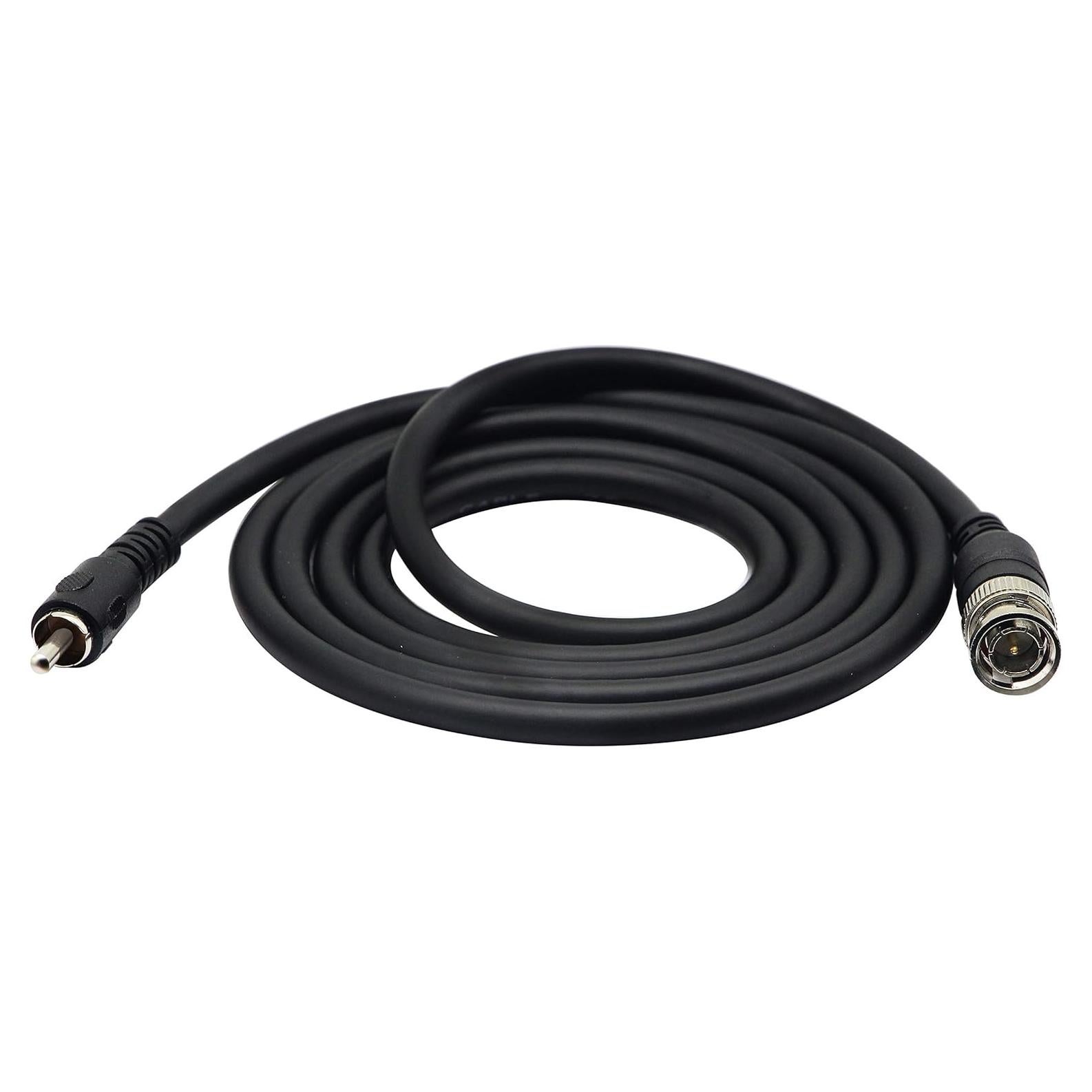 Cable de Extensión BNC a RCA 1.5M zdyCGTime Negro