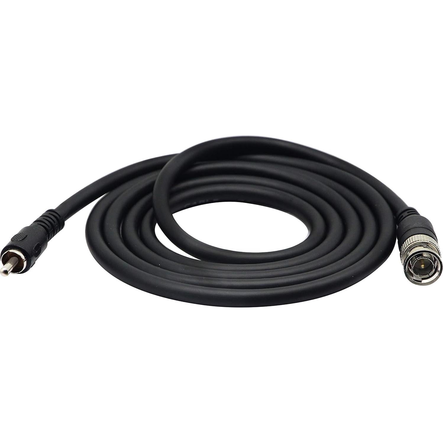 Cable de Extensión BNC a RCA 1.5M zdyCGTime Negro