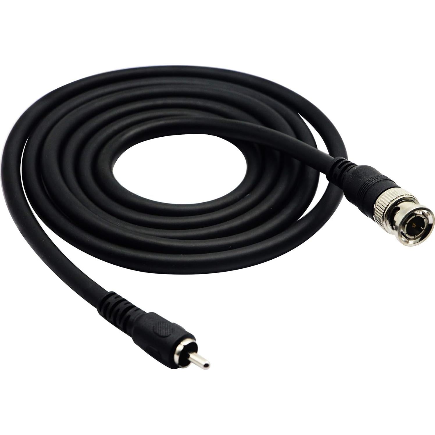 Cable de Extensión BNC a RCA 1.5M zdyCGTime Negro