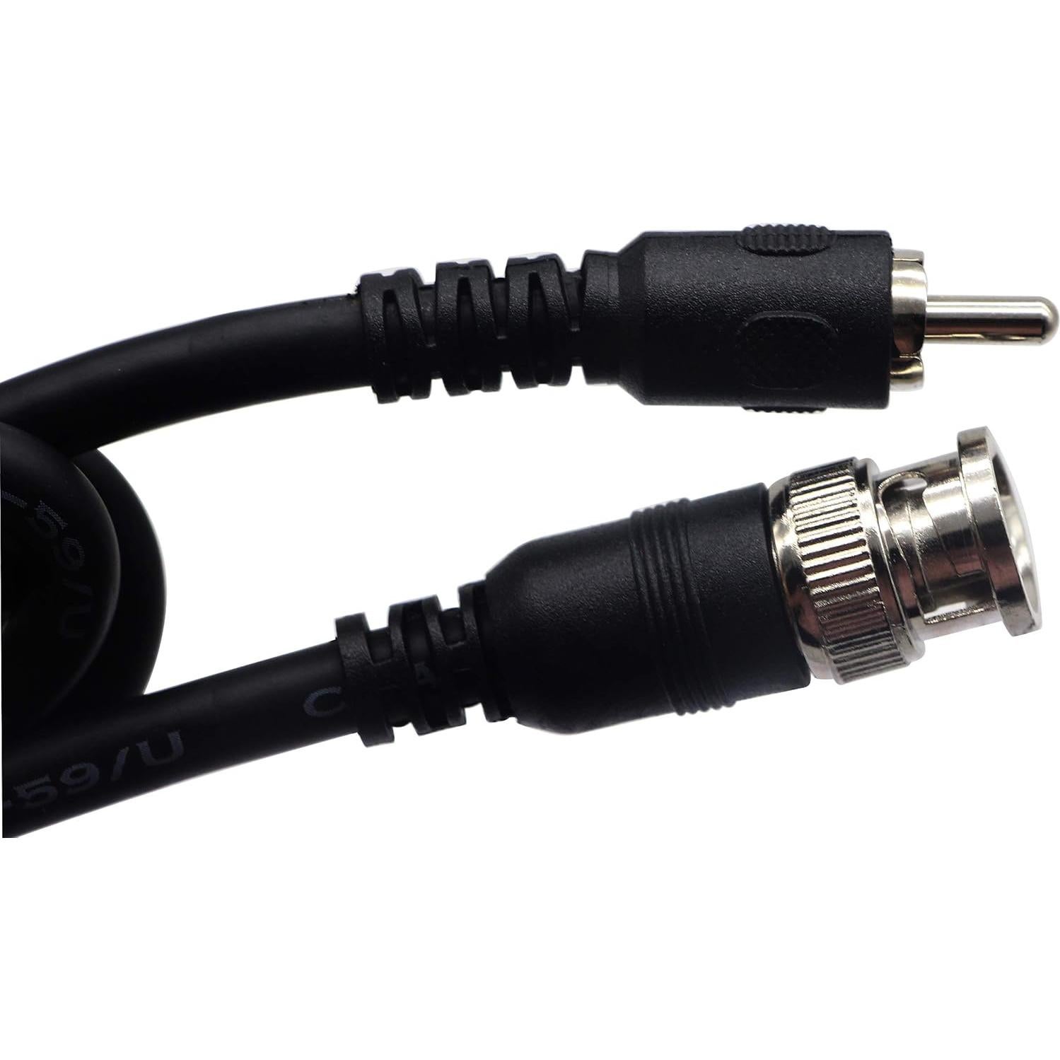 Cable de Extensión BNC a RCA 1.5M zdyCGTime Negro