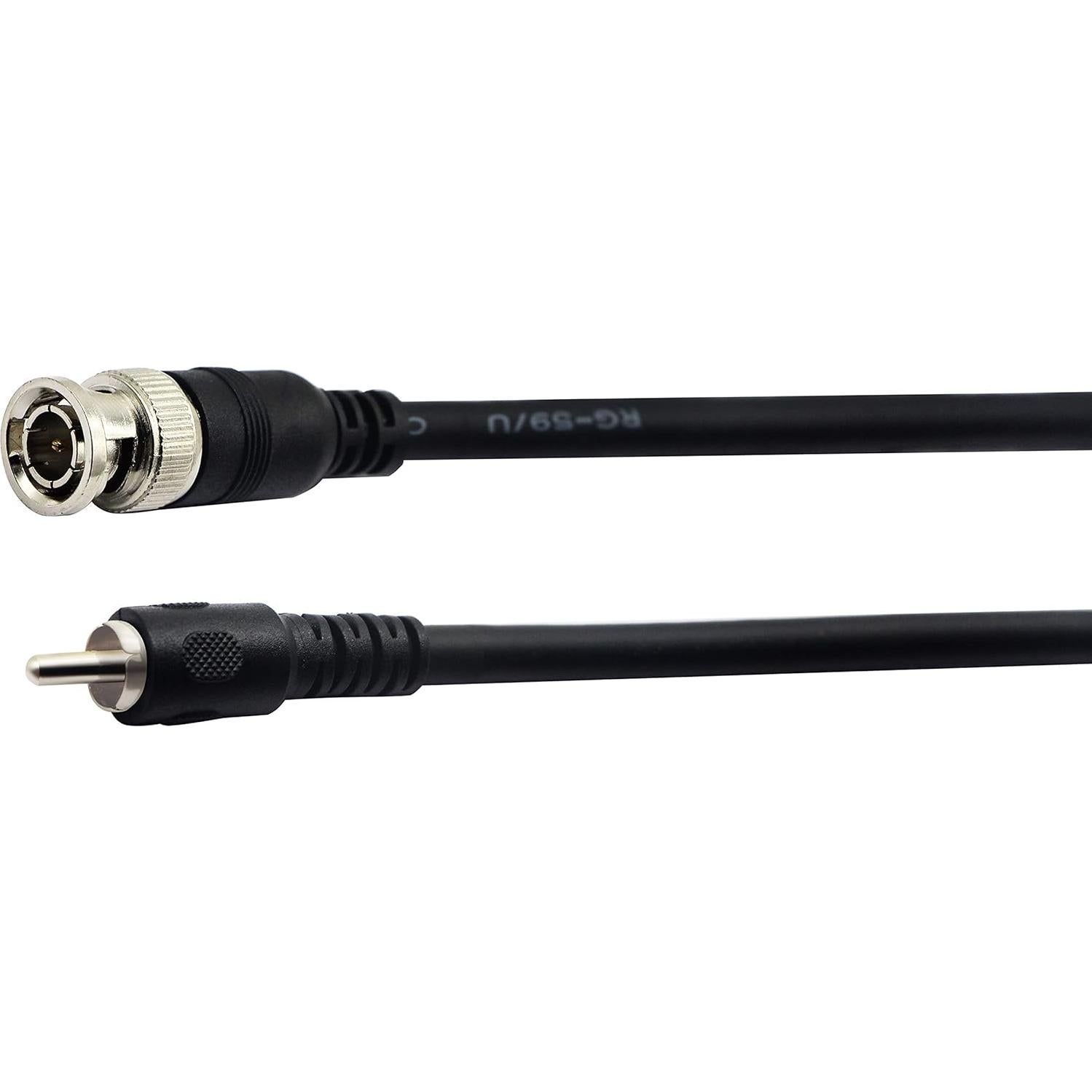 Cable de Extensión BNC a RCA 1.5M zdyCGTime Negro