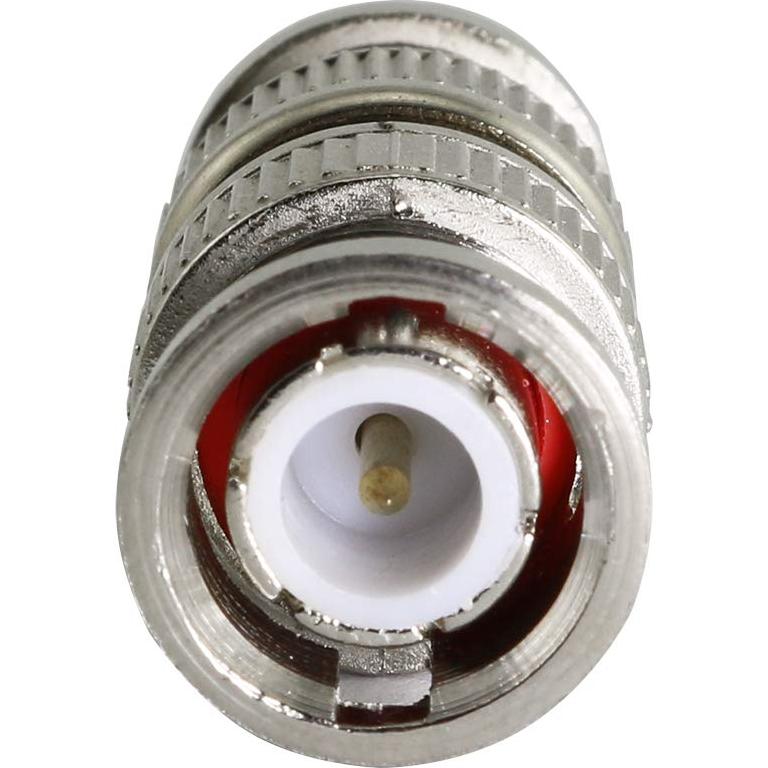 10 Adaptadores Coaxiales BNC Macho a Macho RuiLing para CCTV