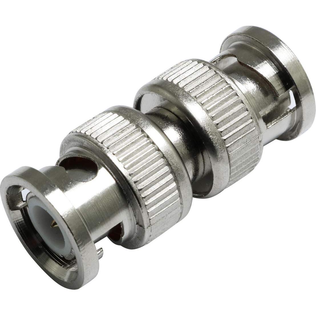 10 Adaptadores Coaxiales BNC Macho a Macho RuiLing para CCTV