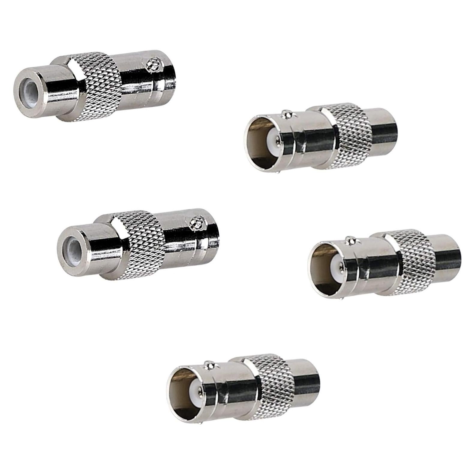 Adaptador BNC a RCA Inovat - Paquete de 5 Unidades