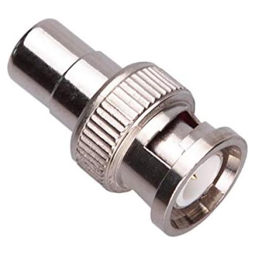 Adaptador BNC Macho a RCA Hembra Keple Niquelado 19.94g