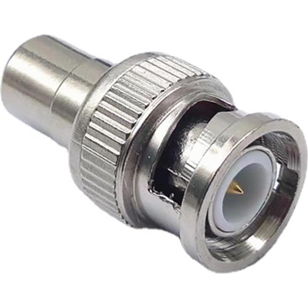 Adaptadores BNC a RCA Maxmoral 12 Pcs Aleación Zinc