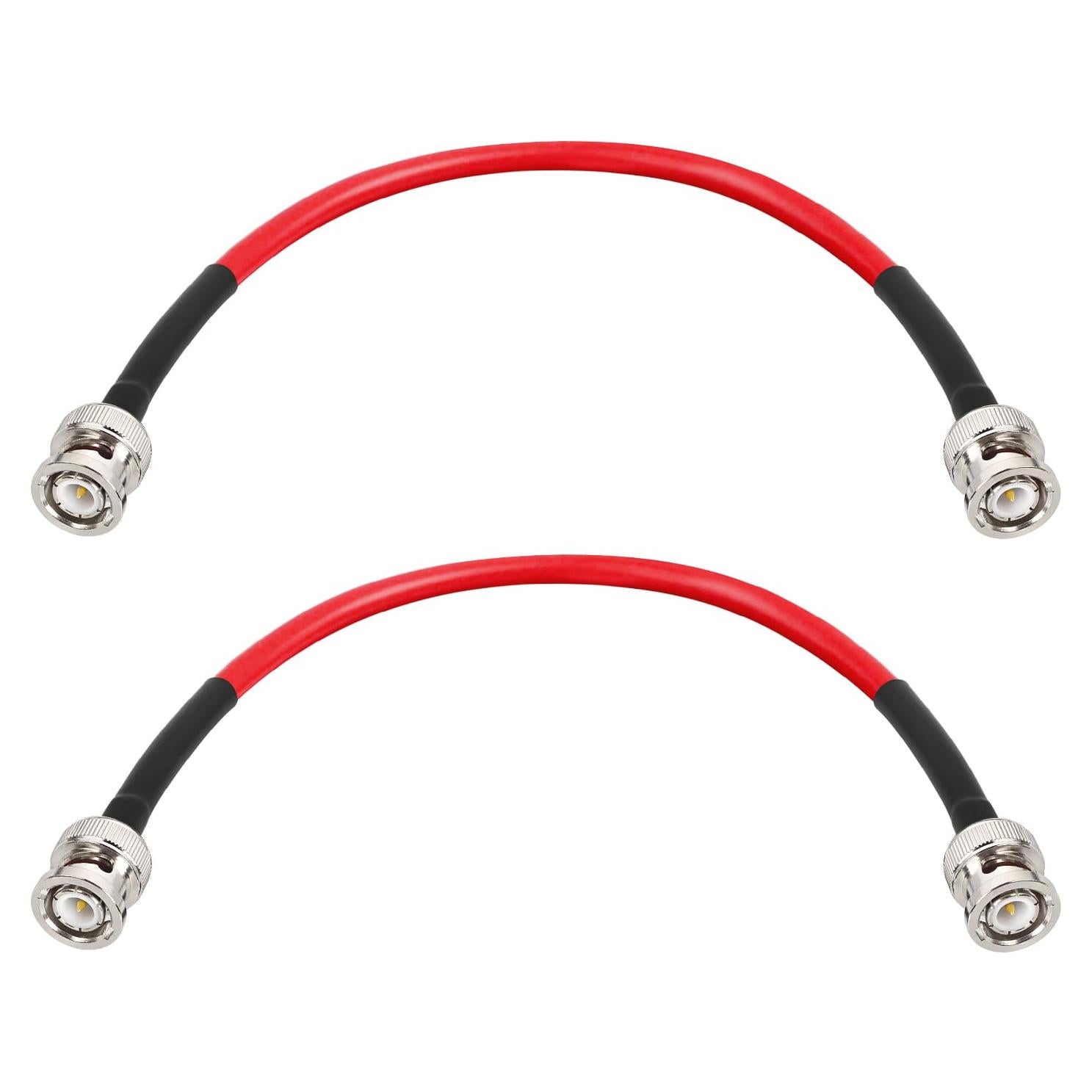 Cable Coaxial BNC Macho a Macho 0.30 m MOOKEERF 2PCS