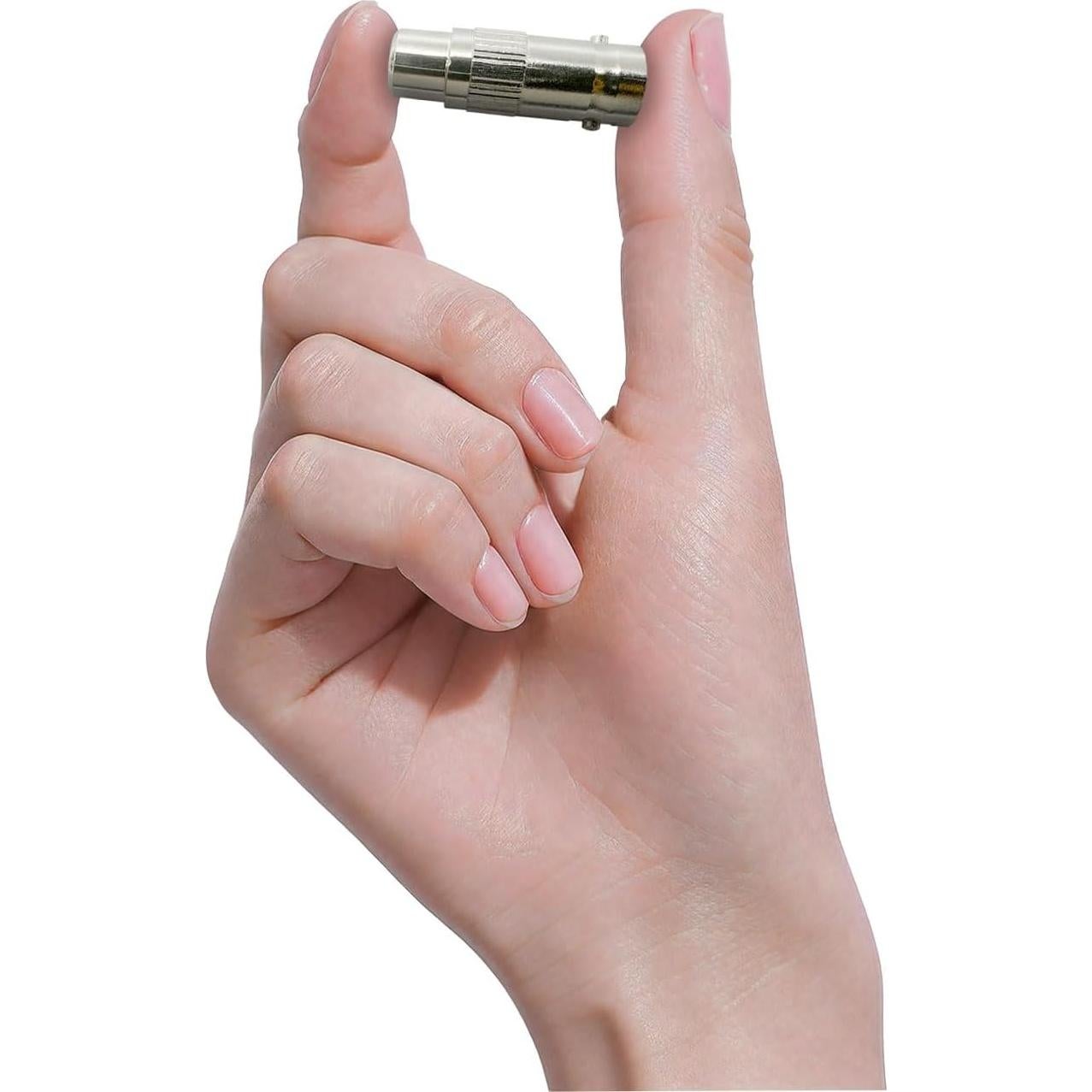 Adaptador BNC a RCA IMIYORE 10pcs Video Coaxial 4K HD