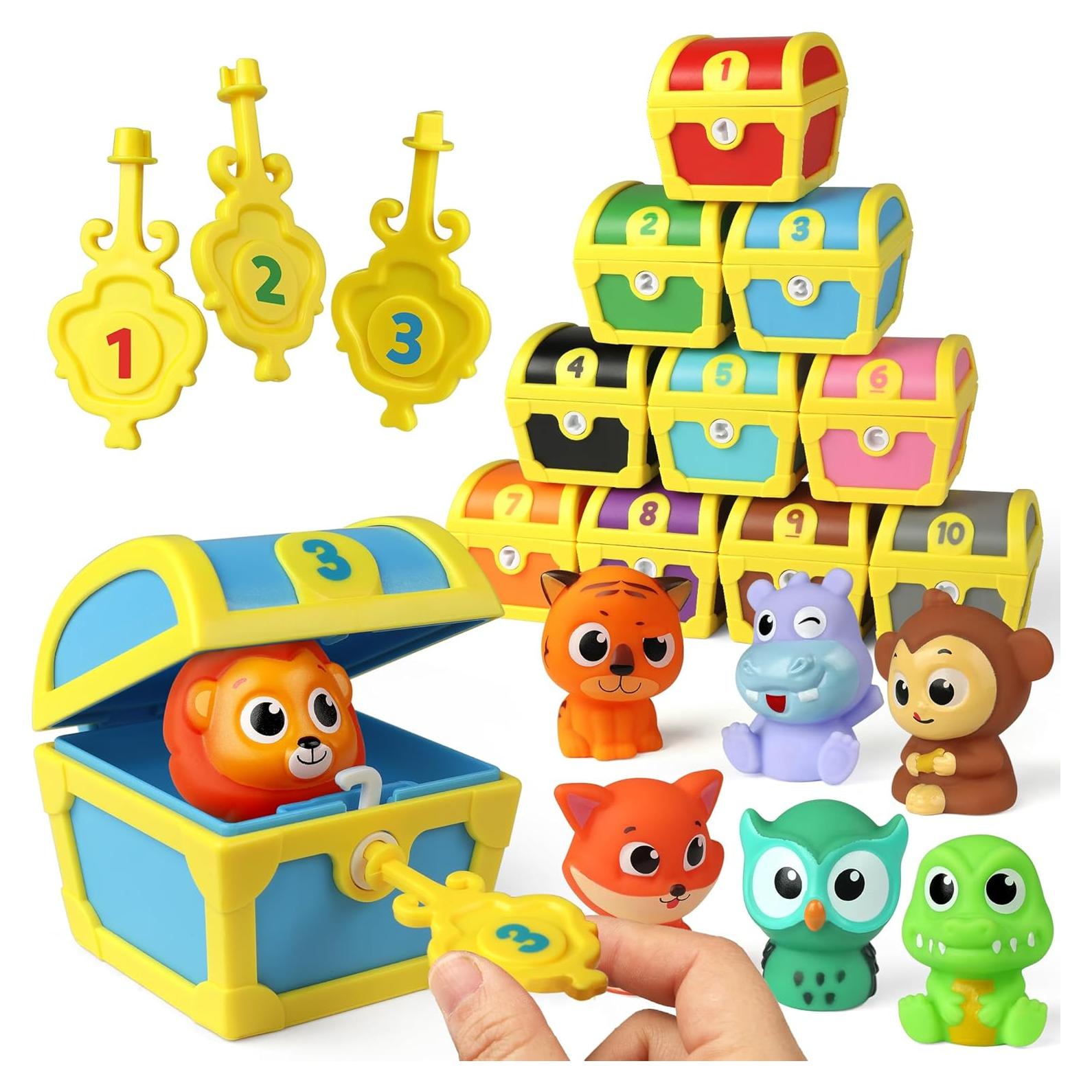 Juguete Educativo Coogam Caza del Tesoro con Títeres de Dedo