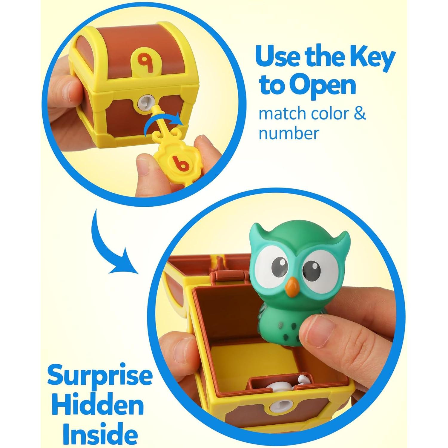 Juguete Educativo Coogam Caza del Tesoro con Títeres de Dedo