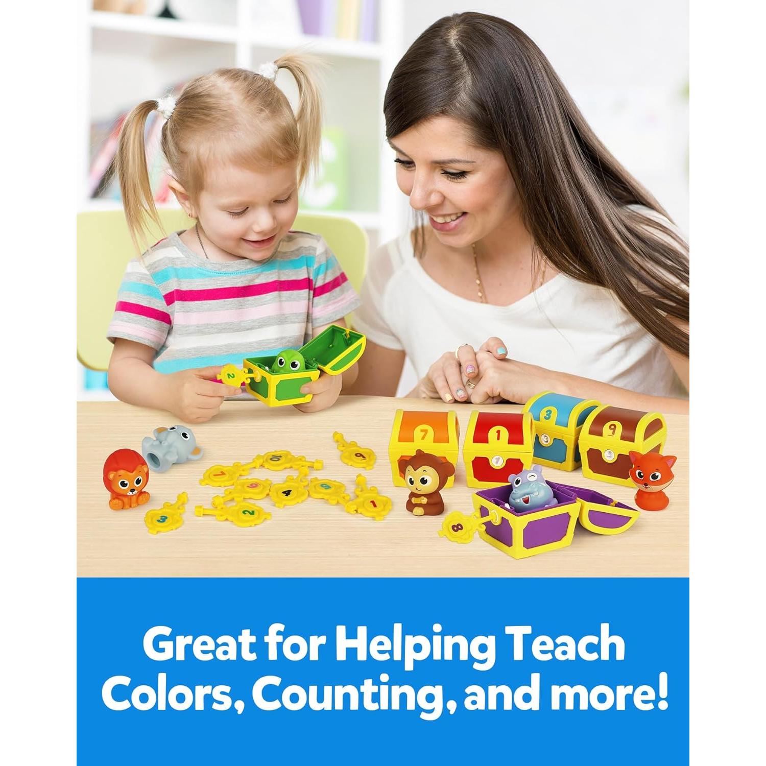 Juguete Educativo Coogam Caza del Tesoro con Títeres de Dedo