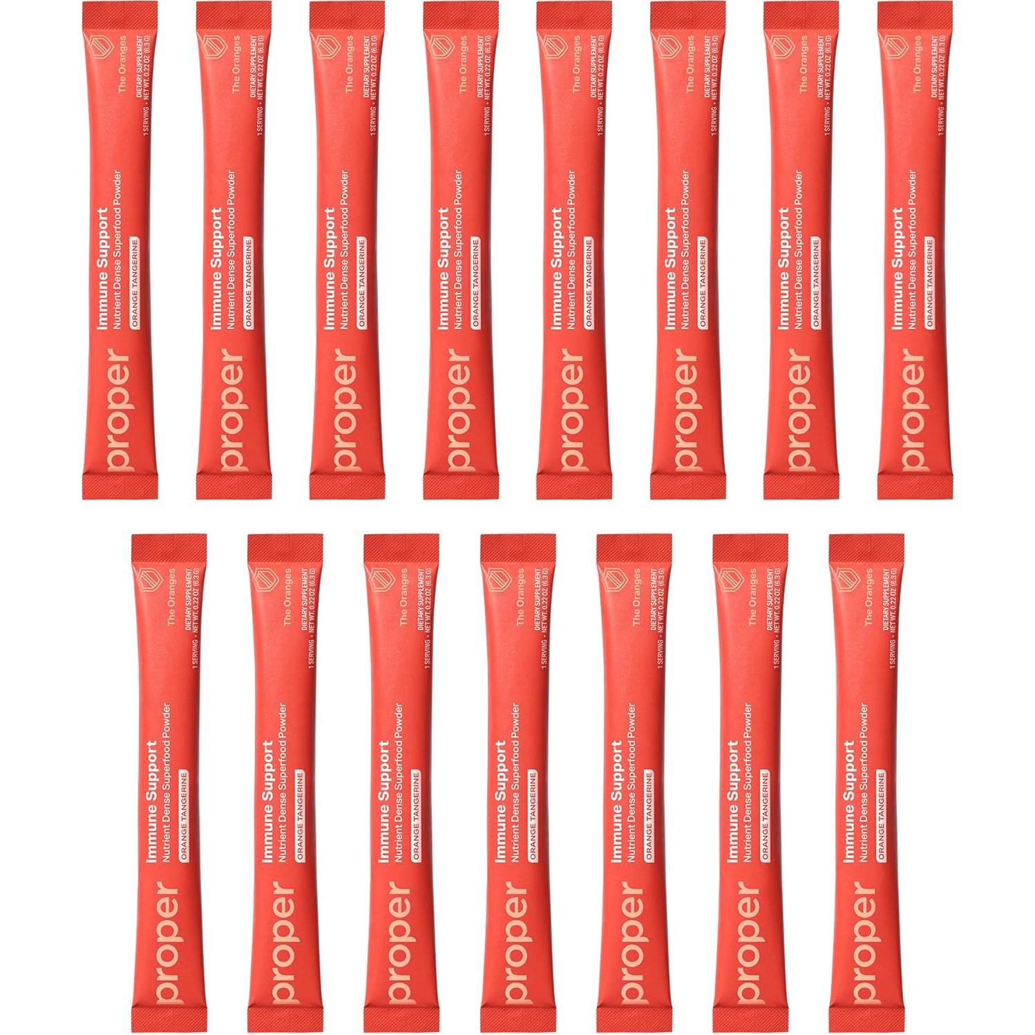 Suplemento Inmunológico Proper 30 Porciones Vitamina C y Zinc